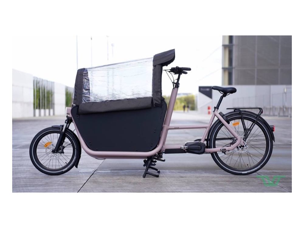 Btwin F900E Famille, vélo cargo Biporteur électrique