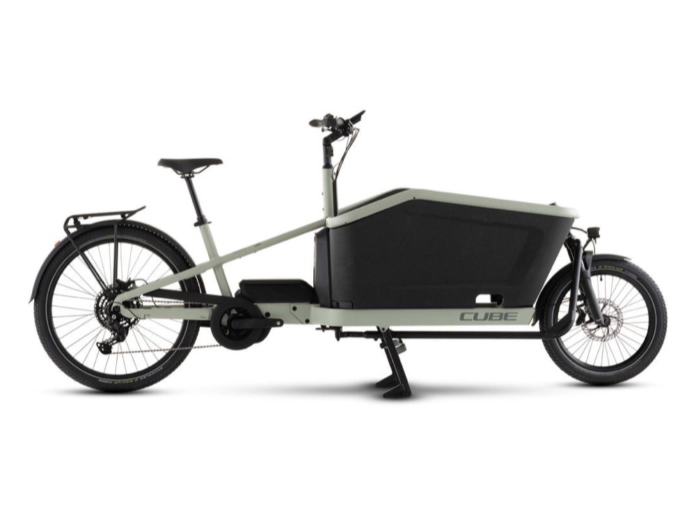 Cube Cargo Hybrid 800, vélo cargo Biporteur électrique