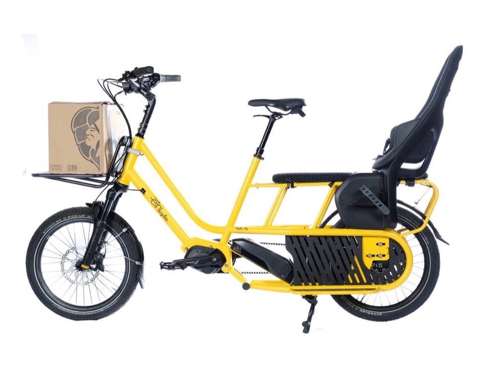 Etni Belle-Île Essentiel, vélo cargo Longtail électrique