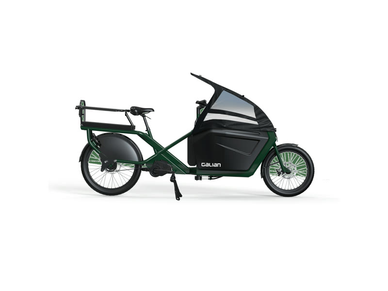 Galian Le Formidable, vélo cargo Biporteur électrique