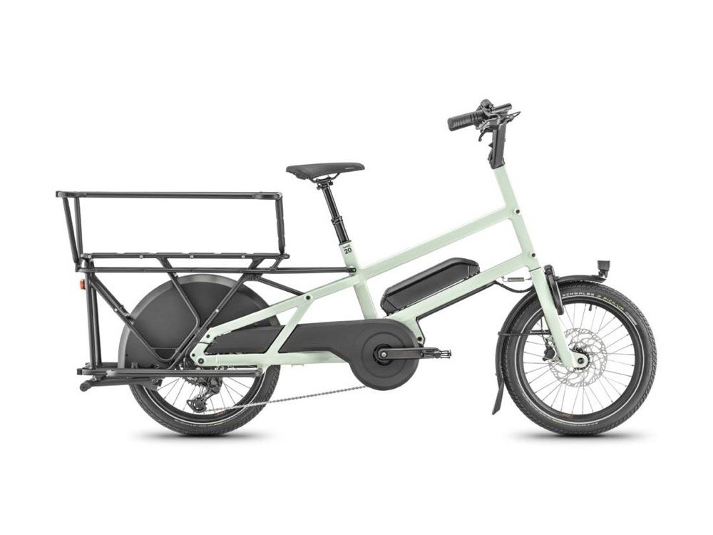 Moustache Lundi 20 Cargo 1, vélo cargo Longtail électrique