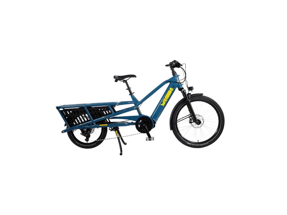 Yuba Spicy Curry V4, vélo cargo Longtail électrique